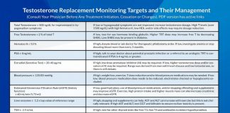 testosterone blood test targets